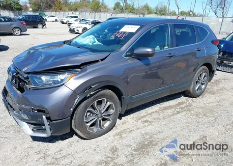 2022 Honda Cr-V Awd Ex из США, поврежденный, VIN 2HKRW2H52NH611255